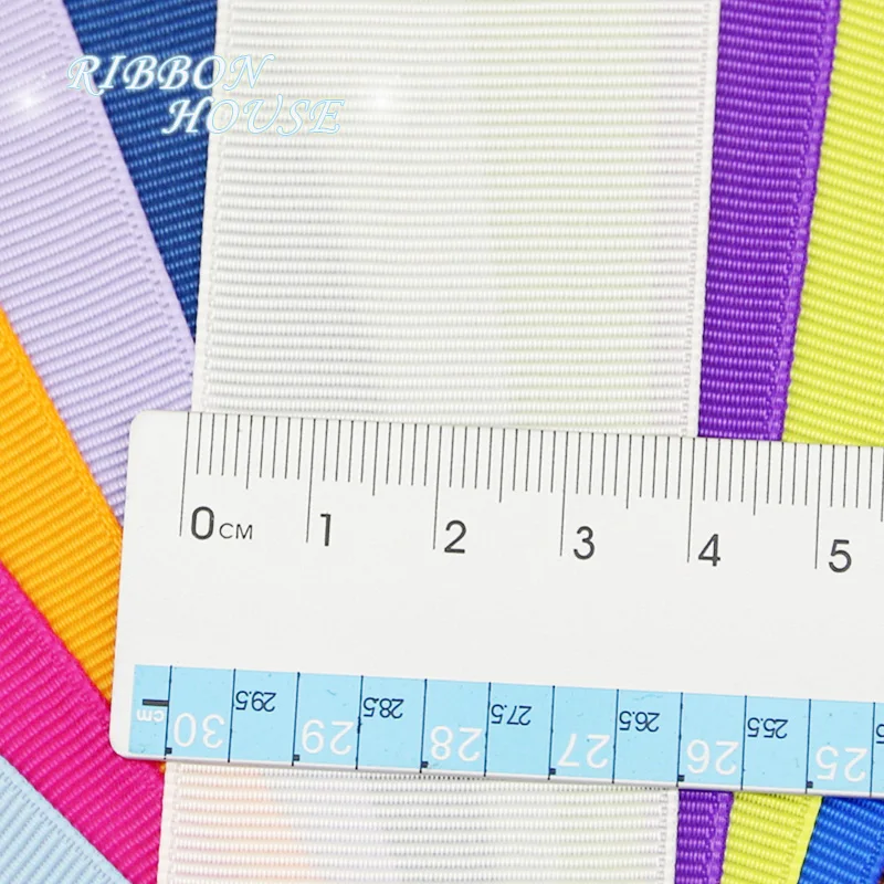 (10 м/лот) 40 мм кремовая белая Grosgrain лента оптовая продажа подарочная упаковка