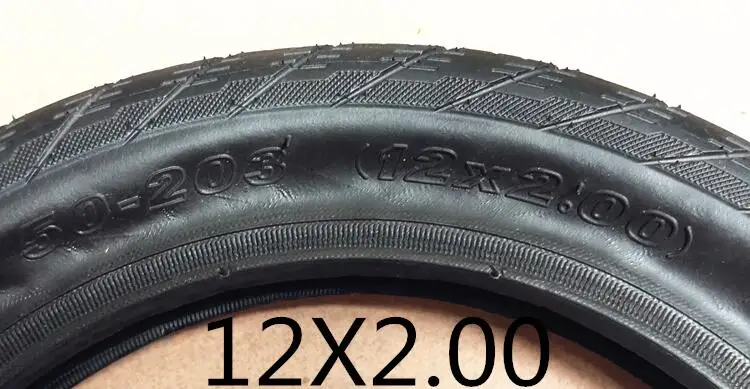 12X2.00 1 шт. 12 1/2x2 1/4 велосипедные шины 10x2,0 12x1,90 12x2,00 шины электрические для скутера балансировочный Ховерборд самобалансирующийся баланс - Цвет: 12X2.00