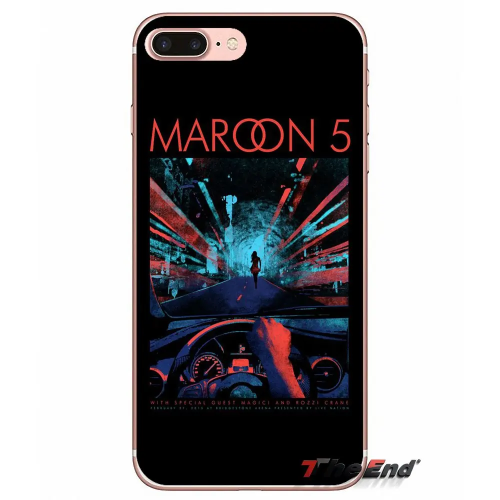 Чехол для Huawei G7 G8 Ascend P7 P8 P9 Lite Honor 4C 5X 5C 6X Mate 7 8 9 Y3 Y5 Y6 II Pro Maroon 5 Mickey Madden adam levine |