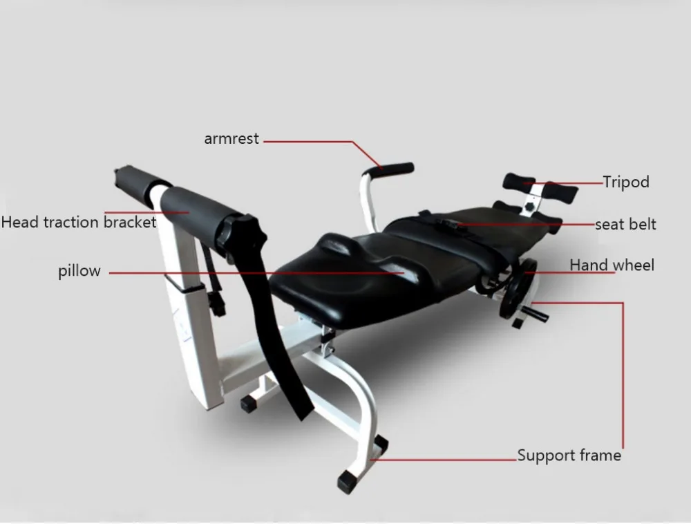 Meetcare терапия массаж кровать шейного отдела и поясницы TractionTable устройство для растяжения тела шейного отдела поясницы усталость и мелкие повреждения