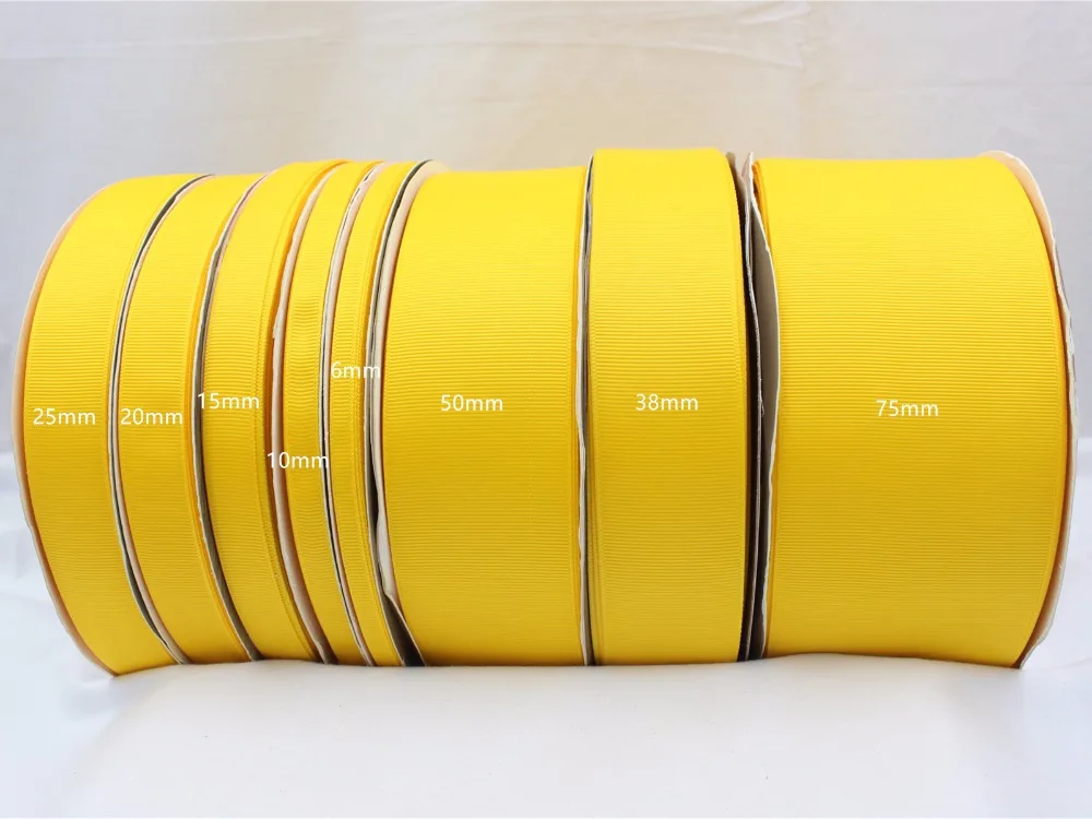 16609-0016 (6 10 15 20 25 38 50 75mm) 10yard/lot Solid Ribbons Printed grosgrain Wedding Accessories DIY handmade materials Gift | Дом и сад