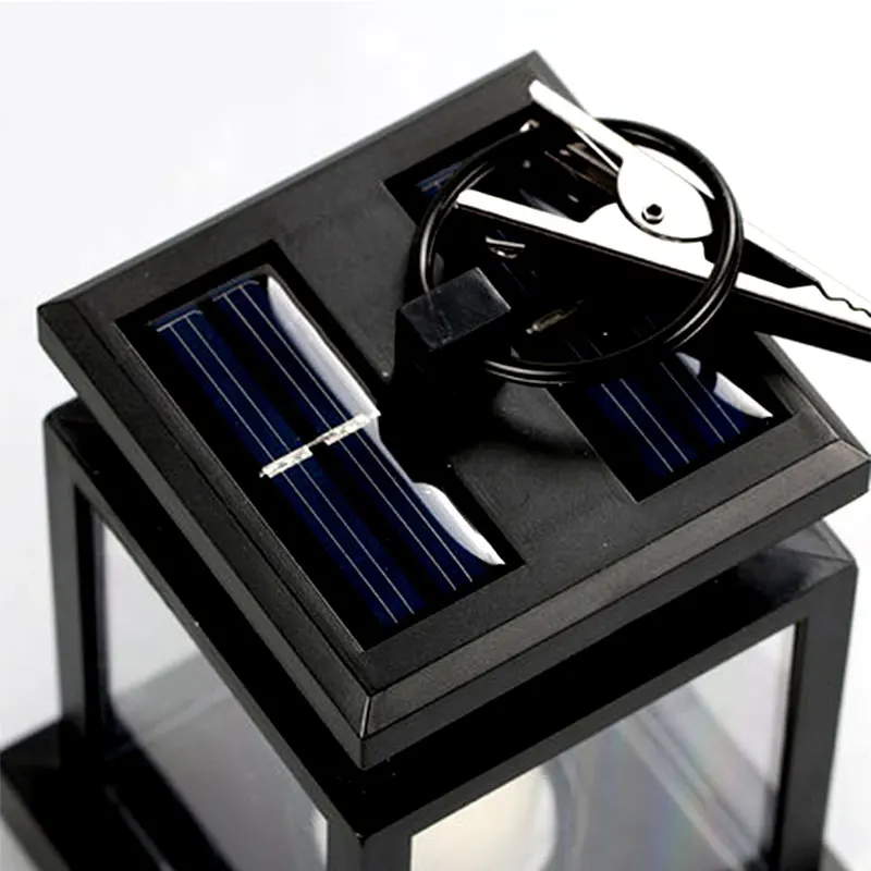 Светодиодный ная настенная лампа на солнечной батарее зонт фонарь свеча уличный