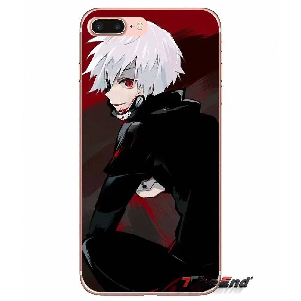 Мягкий чехол для Huawei P Smart Y6 Pro P8 P9 P10 Nova P20 Lite Mini 2017 SLA-L02 SLA-L22 2i Anime tokyo ghoul kirishima touka |