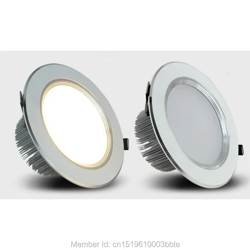 

60PCS 5W 7W 12W 18W 30W COB LED Downlight Dimmable LED Down Light COB Recessed Ceiling Bulb