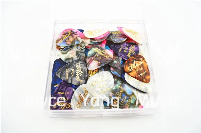 100 шт. медиаторы для акустической гитары в оригинальной коробке|pick post|guitar pick