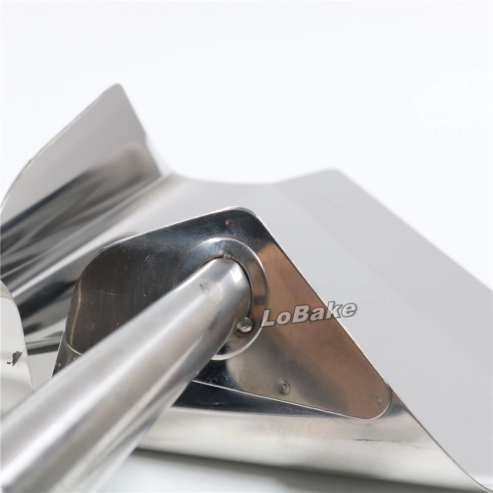 Новейшая полностью нержавеющая сталь с одной ручкой картофельные чипсы