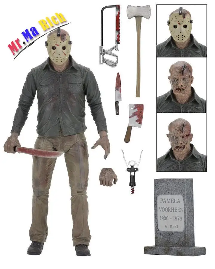 Neca Friday The 13th Final Chapter Jason Voorhees Pvc Action Figure 7inch | Игрушки и хобби