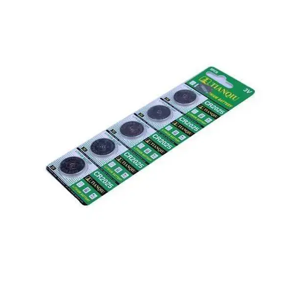 Alicolu 5PCS TIANQIU CR 2025 Cell Button Coin Battery Watch 3V Toys Electronic | Игрушки и хобби