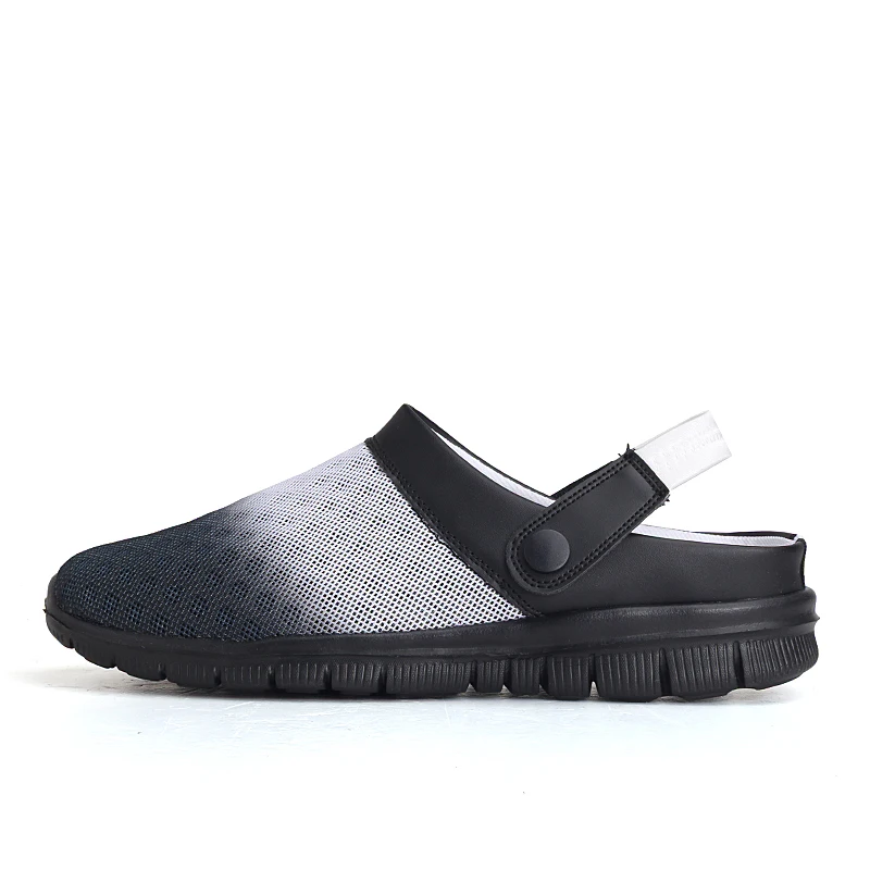 Кроссовки мужские дышащие сетчатые с подсветкой повседневные для лета 2020 -