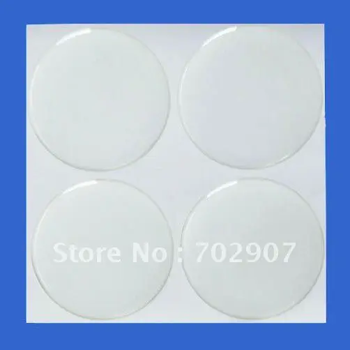 Оптовая и Бесплатная доставка: &quot500 шт./лот&quot 45 мм круглый прозрачный эпоксидный