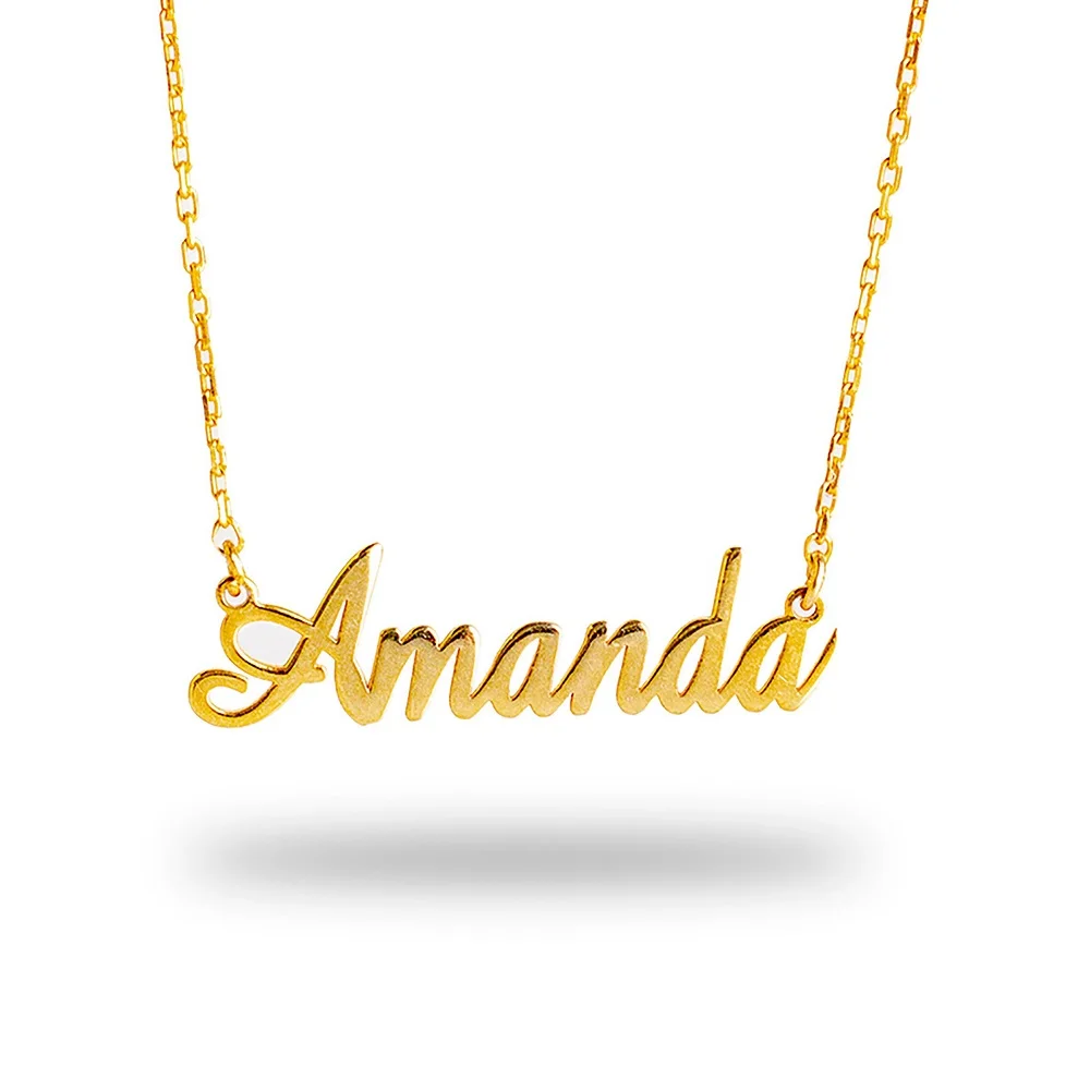 Любое ожерелье на заказ с индивидуальным именем кулоны арабским ювелирные