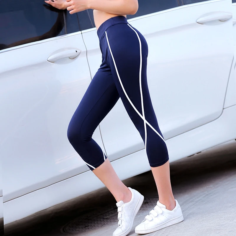 Women Sporter Yogi Pants Compression Tights OMBRE Seamless Stretchy High Waist Run Fitness Leggings Hip Push Up | Женская одежда