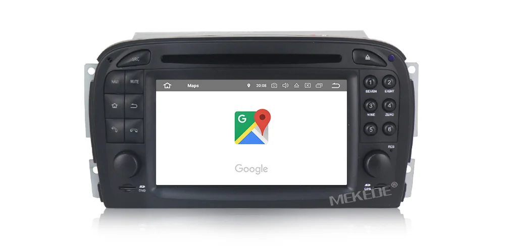 Mekede android 9,0 Автомобильный gps навигатор Автомобильный Радио dvd-плеер головное устройство для Mercedes Benz SL R230 SL500 2001-2007 мультимедийный плеер