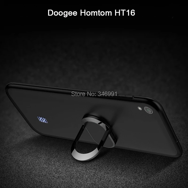 HOMTOM HT16 чехол для телефона Doogee HOMTOM HT16 чехол Роскошный 5,0 дюймов мягкий черный силиконовый чехол Для Doogee HOMTOM HT16 чехол s
