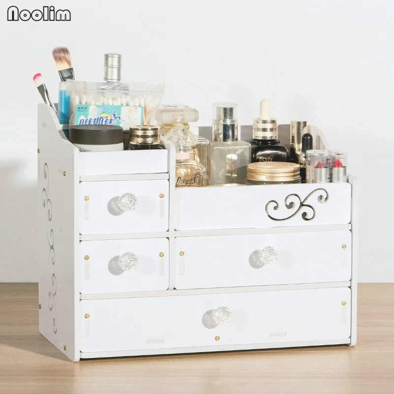 Пластиковый органайзер для косметики NOOLIM контейнер ювелирных изделий сделай сам