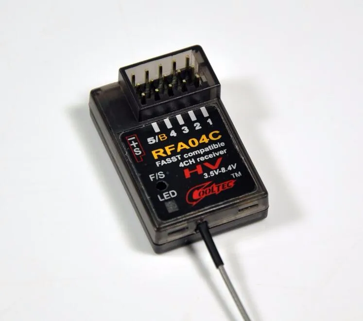 2 4 GHz 4G 4CH приемник совместимый с Futaba FASST передатчик Frsky 3PK 4PK|receiver futaba fasst|receiver