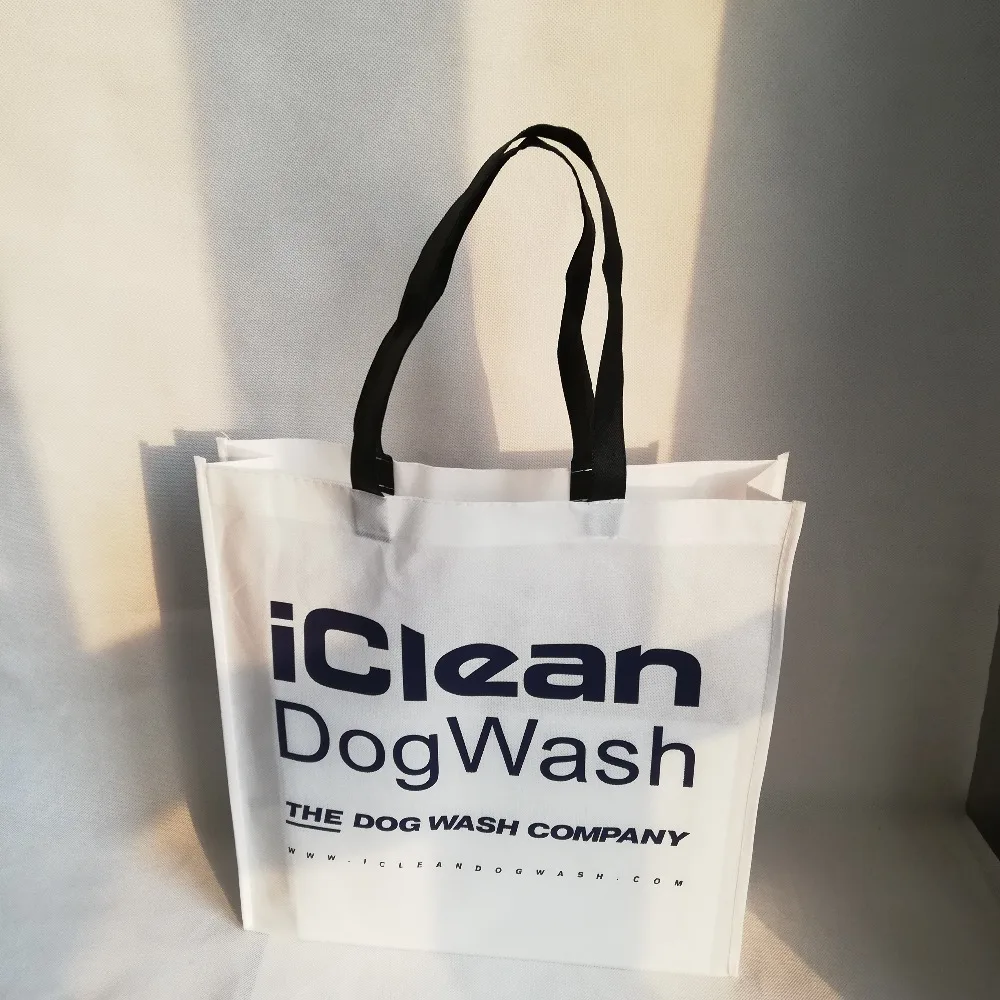 2000pcs/lot Custom Sizes and Company Logo Shopping Tote Bags Personalized Reusable Non-woven Promotion Store Wholesales | Багаж и сумки