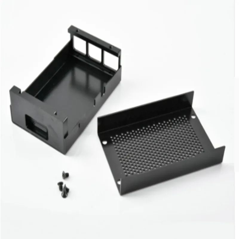 Raspberry Pi 3 Model B Plus чехол алюминиевый металлический корпус совместимый с Capa +