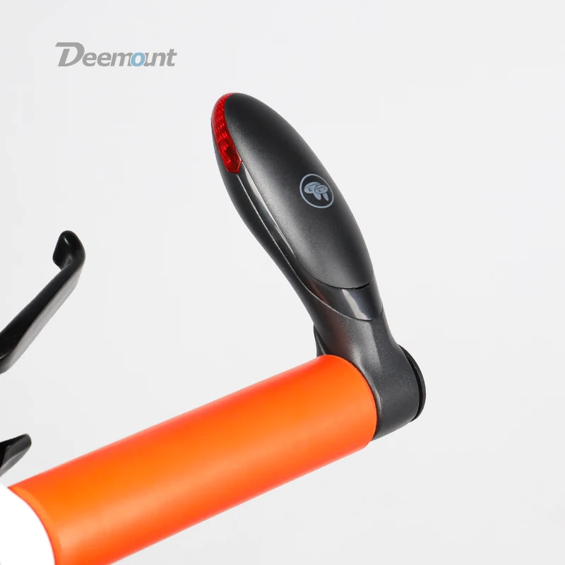 Deemount цикл эргономичные ручки с Безопасность визуальный светильник MTB Велоспорт