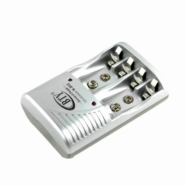 Аккумуляторная Ni-MH батарея BTY AA 3000mAh 1 2 V с N-802 Smart AAA EU зарядное устройство |