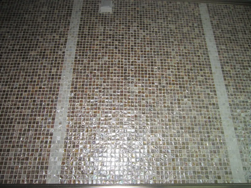 Мозаичная плитка золотистого цвета 305*305*2 мм|mosaic kitchen|mother homekitchen mosaics |