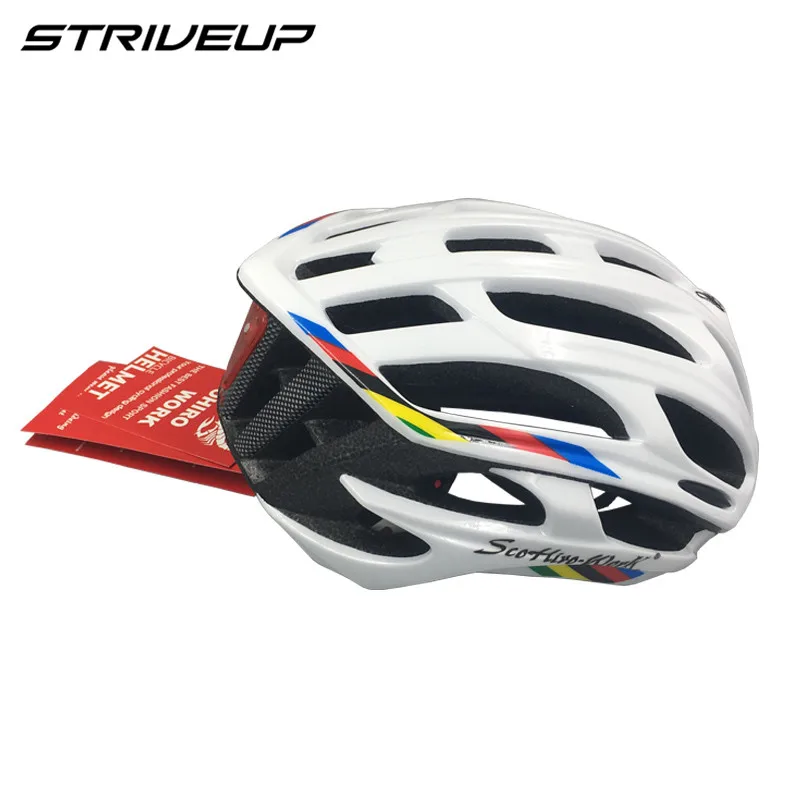 Велосипедный шлем для мужчин и женщин с задним светом 4 вида цветов M/L Размеры
