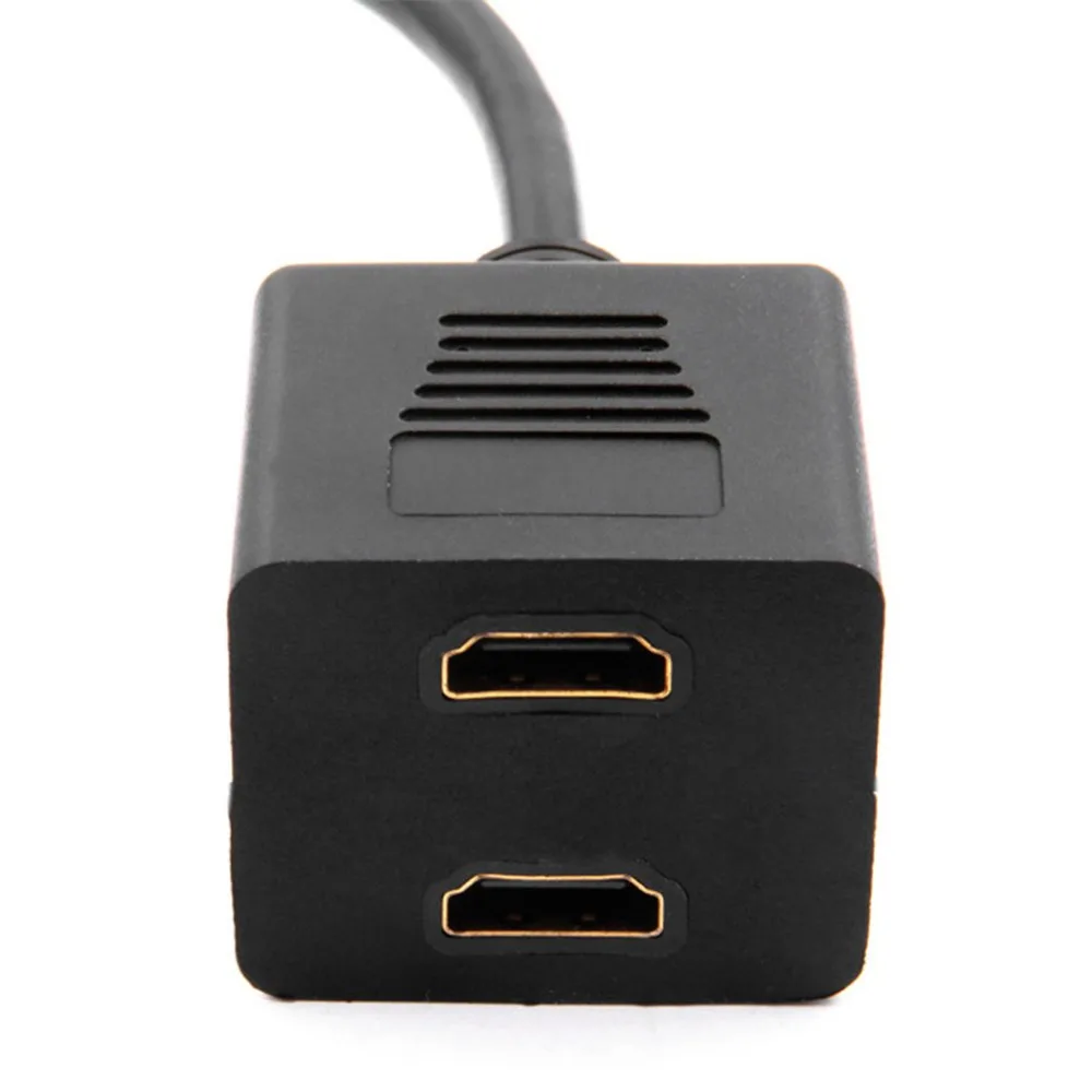 HDMI 2 порта вход Male 1 порт Выход Женский переключатель Y сплиттер Шнур кабель
