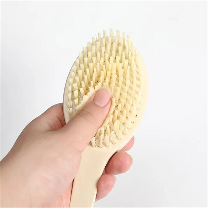 Корпус ванны скруббер массажные рукавицы для душа и с длинной ручкой