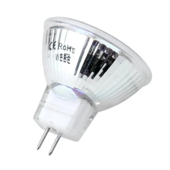 

HOT GCZW-GU4 MR11 DC 12V 6 SMD 5050 LED Light Bulb 6000K - White