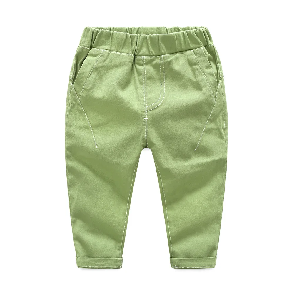 Лидер продаж новинка весенне осенние льняные штаны для мальчиков Корейская