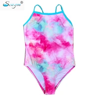 rainbow swimming suit print kids swimsuit girls one piece swimsuits of large sizes girls swimwear 2020 baby bathing suit 98
