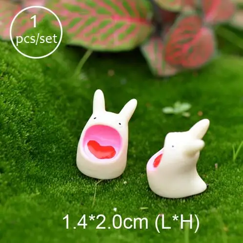 BAIUFOR миниатюрные животные Сказочный Сад Miniaturas микро пейзаж из мха diy Террариум аксессуары фигурки для домашнего декора - Цвет: Little Toroto