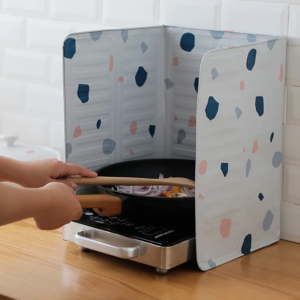 2 шт. кухонная фольга для защиты от брызг масла|Наборы кухонных инструментов| |