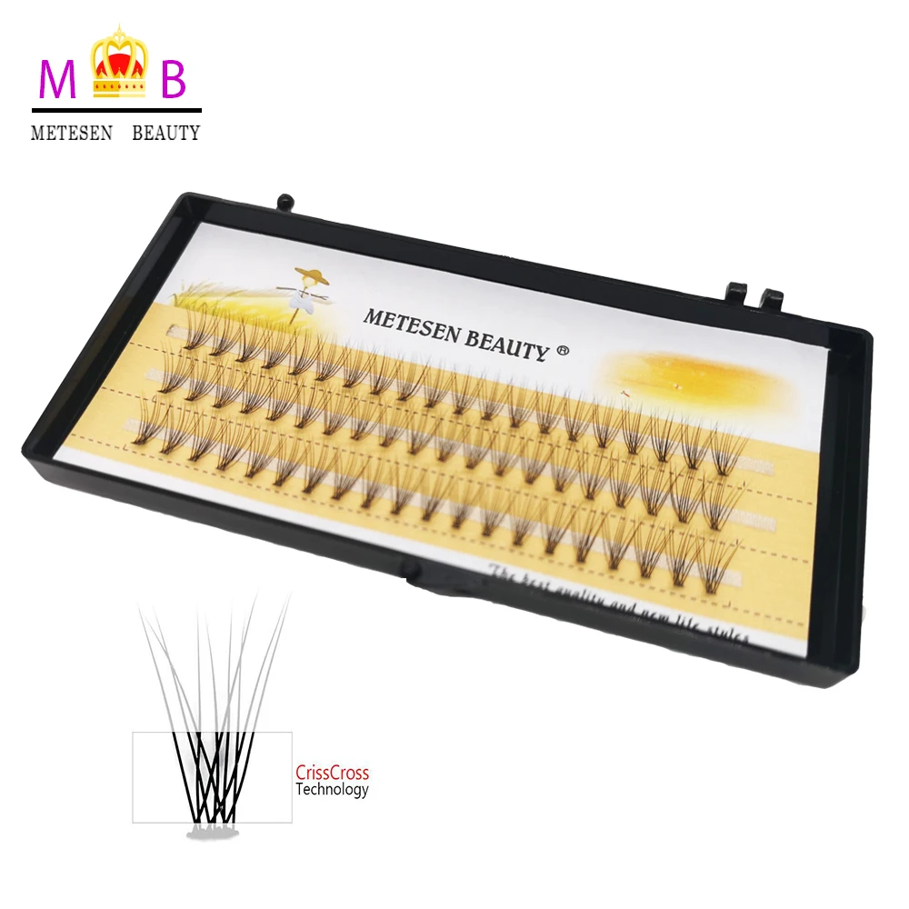 METESEN BEAUTY cluster lash 1 шт. профессиональный макияж индивидуальные Кластерные ресницы для прививки Поддельные Накладные ресницы