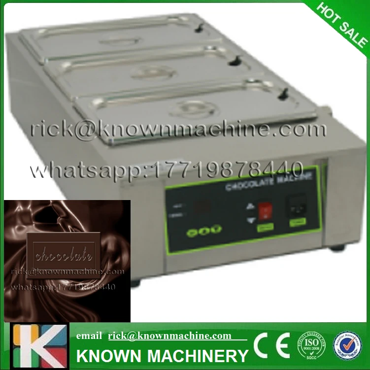 Сертифицированная CE 304 машина для плавления шоколада из нержавеющей стали с 3