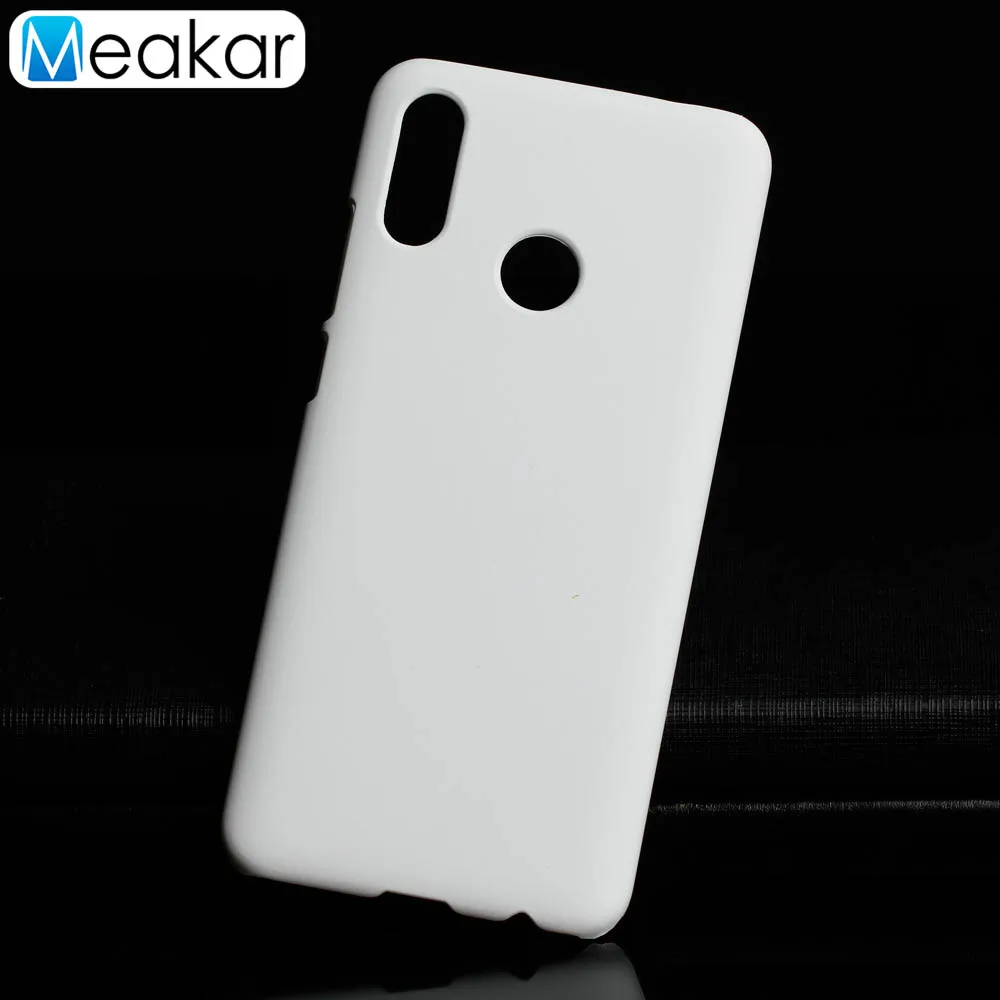Матовый пластиковый чехол 6,21 для huawei P Smart чехол для huawei P Smart чехол-лента на заднюю панель - Цвет: White
