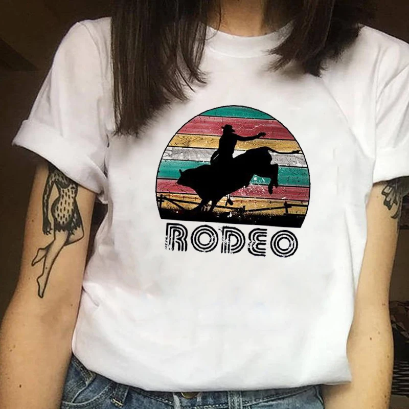 Женская одежда с принтом женская летняя футболка коротким рукавом Повседневная