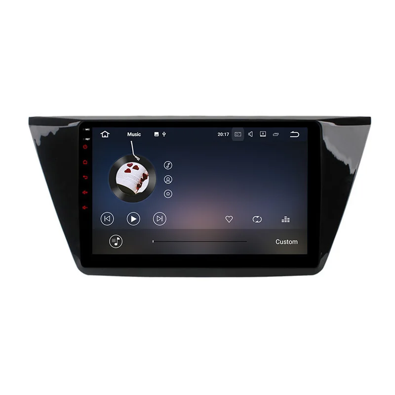 Aoluoya IPS 2 Гб RAM четырехъядерный Android 7 1 автомобильный DVD GPS плеер для VW Volkswagen Touran 2016 2017