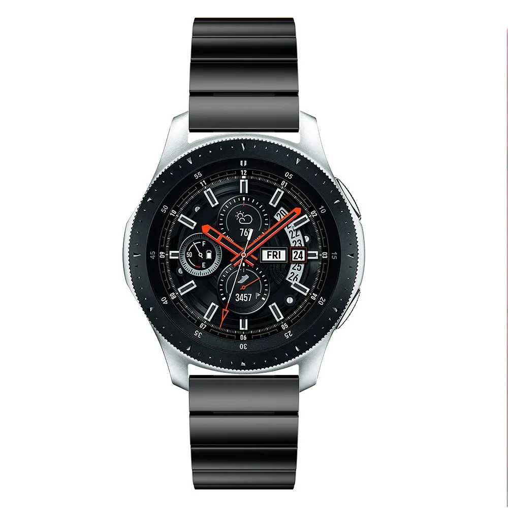 22 мм Роскошный Смарт-ремешок из нержавеющей стали 316L для Samsung Galaxy Watch 46