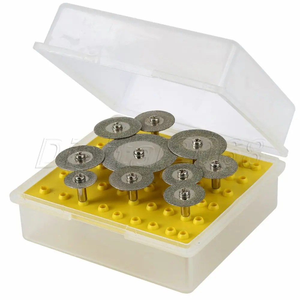 10 шт./компл. алмазная пила с высокой твердостью режущее колесо диск набор