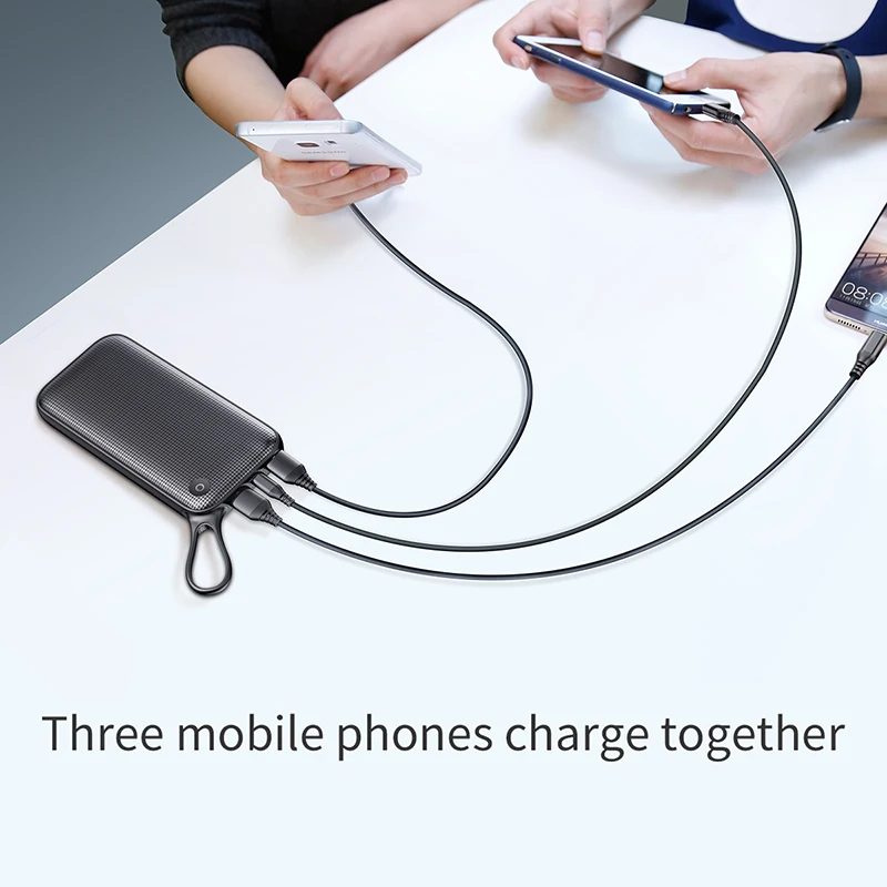 Baseus 20000 мАч Зарядное устройство для iPhone Xs Max XR 8 7 samsung S9 USB PD Быстрая зарядка +