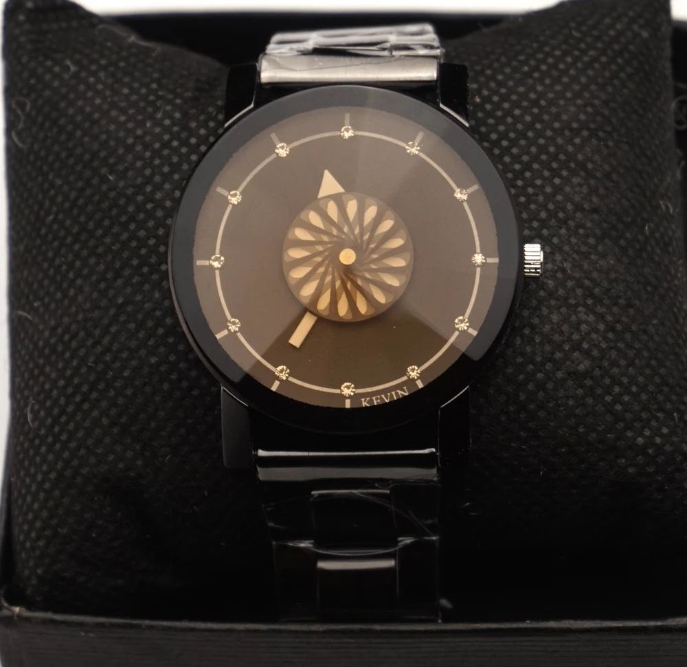 Женские винтажные наручные часы с кристаллами из нержавеющей стали дизайнерские