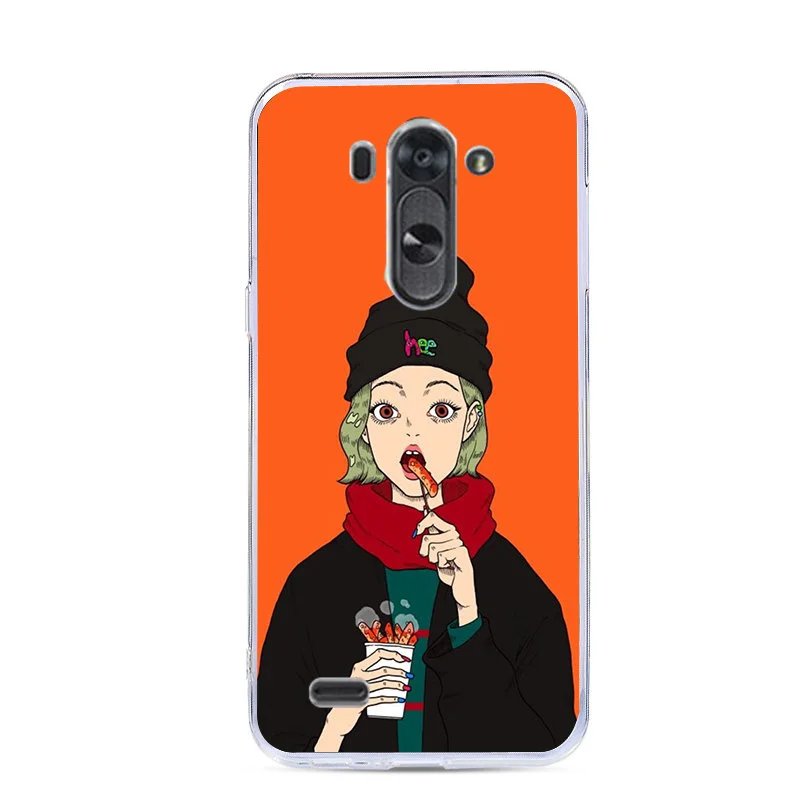 61 Мягкий чехол для LG G3 mini G3 Beat G3S D722 D725 D728 D724 силиконовый чехол мультяшный чехол для телефона разноцветный чехол с принтом s - Цвет: 61