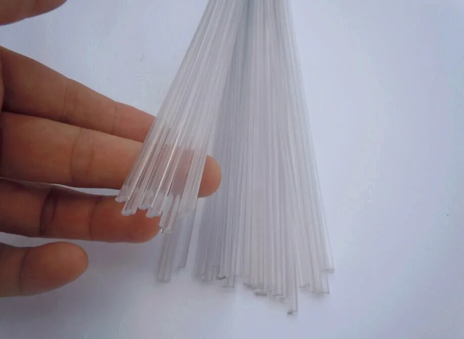 10 шт. прозрачные ПВХ пластиковые сварочные стержни высокого качества 1 = метр для