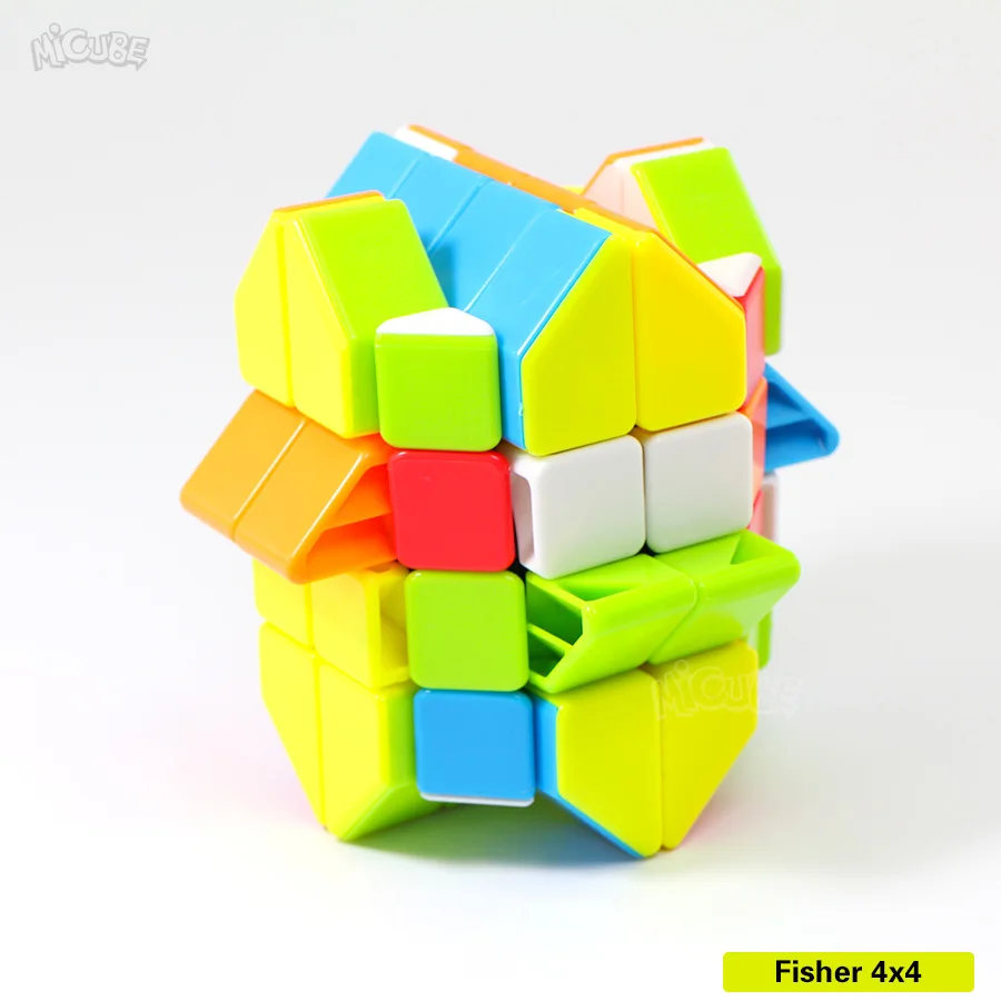 Fanxin Axis Fisher ветряная мельница 4x4 Cube Stickerless 4x4x4 Magic Cubes Higth Diffuclty профессиональная головоломка для детей