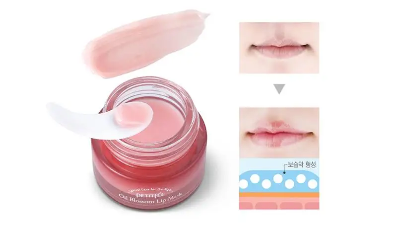 Корейская Косметическая PETITFEE Oil Blossom маска для губ 15 г Витаминная маска для отшелушивания губ Бальзам увлажняющий плампер для увеличения губ Уход за кожей