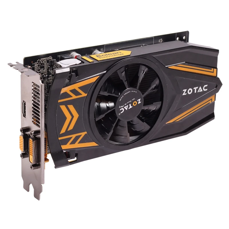 ZOTAC оригинальная видеокарта GeForce GTX 650 Ti 1GD5, видеокарта 128 бит GDDR5, видеокарты для nVIDIA GTX650 Ti Thunder edition, Hdmi, Dvi, VGA