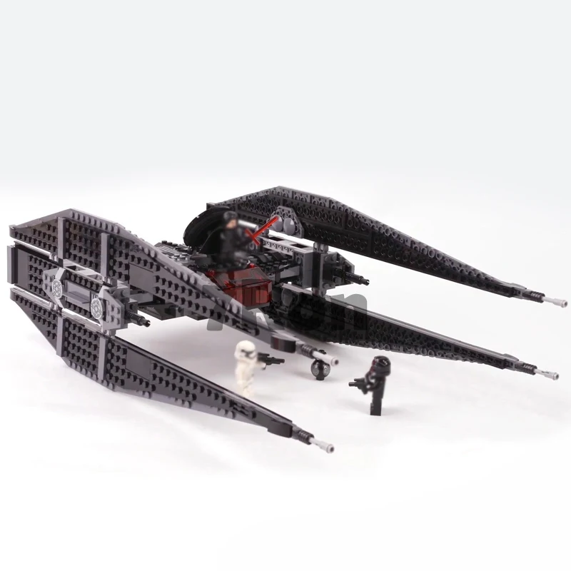 705 шт. Звездные игрушки Kylo модель галстука набор строительные блоки кирпичи
