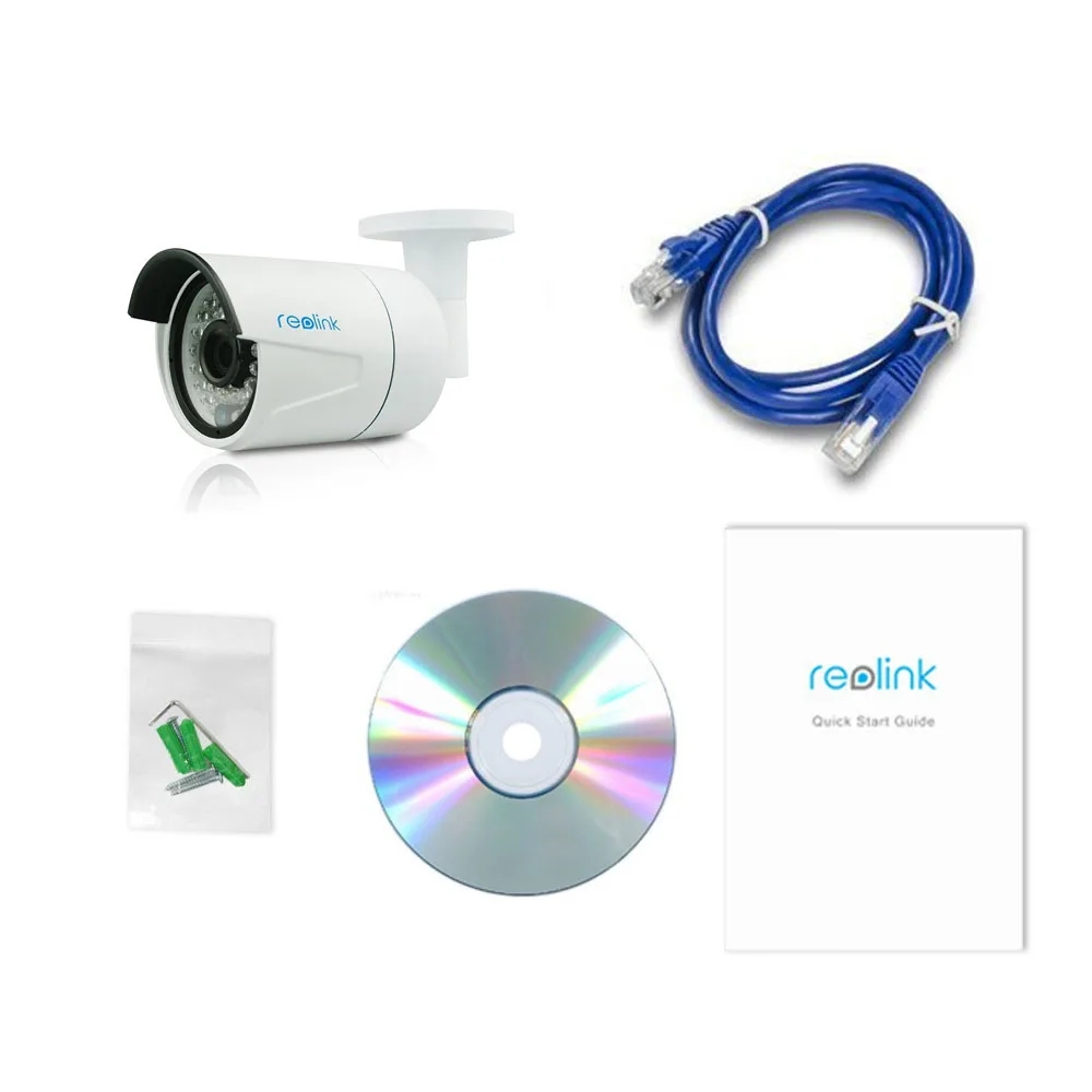 Reolink rlc-410 4mp 1440 P пуля 36 ИК-Light 3.6 мм объектив с POE IP Камера безопасности Открытый |