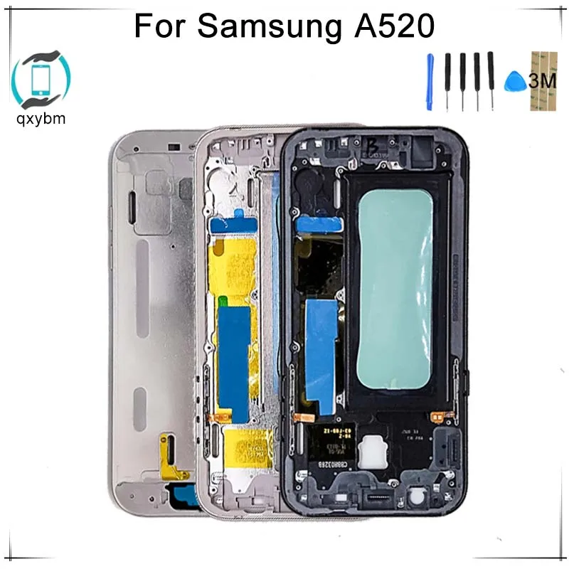 5 2 дюйма для Samsung Galaxy A5 2017 версия A520 A520F передняя рамка мобильного телефона замена
